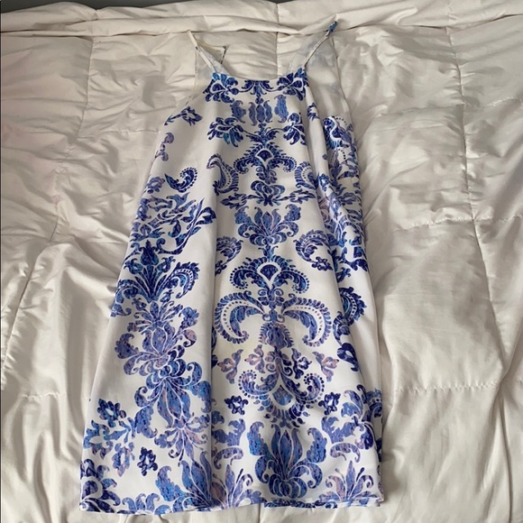 marshalls blue and white dress | Dresses | Size:4-5Y 1. Singer/Actress/Model @taylormomsen (into Midi Dress cover